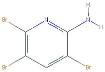 Chemical structure of 3,5,6-Tribromopyridin-2-amine