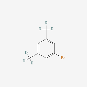 Chemical structure of 3,5-(Dimethyl-d6)bromobenzene