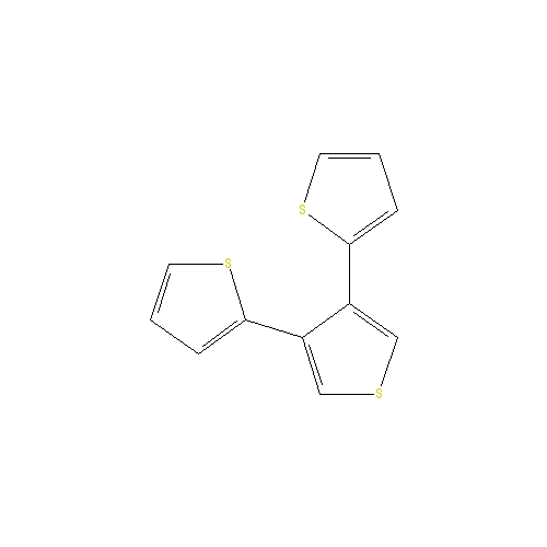 Chemical structure of 2,3':4',2''-Terthiophene