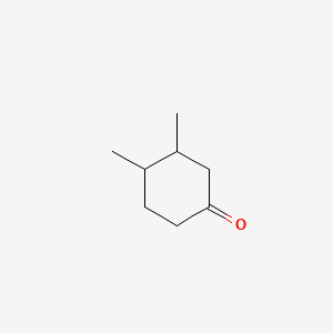 Chemical structure of 3,4-Dimethylcyclohexanone