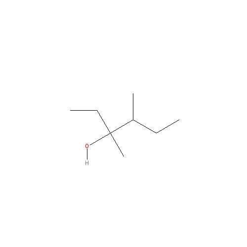 Chemical structure of 3,4-Dimethyl-3-hexanol