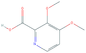 Chemical structure of 3,4-Dimethoxypicolinic acid