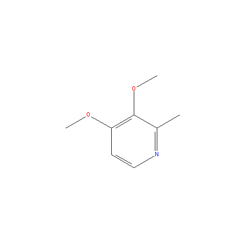 Chemical structure of 3,4-Dimethoxy-2-methylpyridine