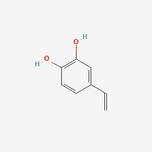 Chemical structure of 4-Vinylcatechol
