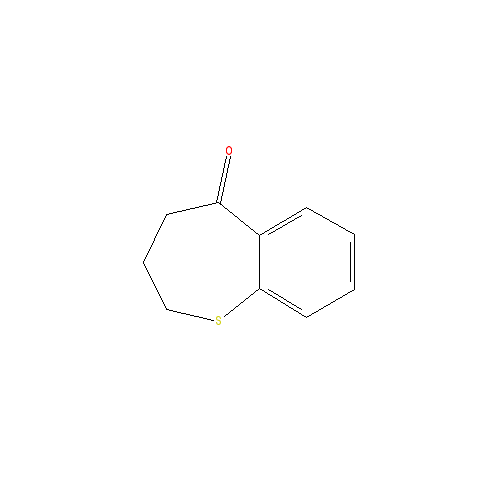 Chemical structure of 3,4-Dihydrobenzo[b]thiepin-5(2H)-one