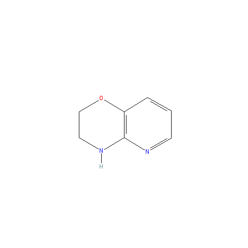 Chemical structure of 3,4-Dihydro-2H-pyrido[3,2-b]-1,4-oxazine