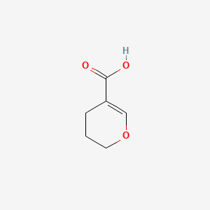 Chemical structure of 3,4-Dihydro-2H-pyran-5-carboxylic Acid