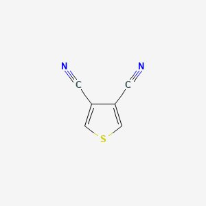 Chemical structure of 3,4-Dicyanothiophene