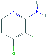 Chemical structure of 3,4-Dichloropyridin-2-amine