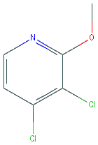 Chemical structure of 3,4-Dichloro-2-methoxypyridine