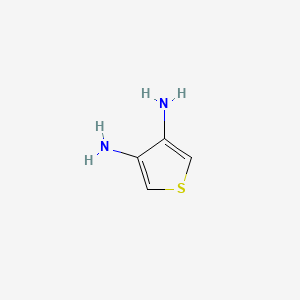 Chemical structure of 3,4-Diaminothiophene