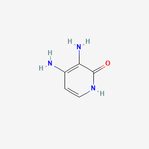 Chemical structure of 3,4-Diaminopyridin-2-ol