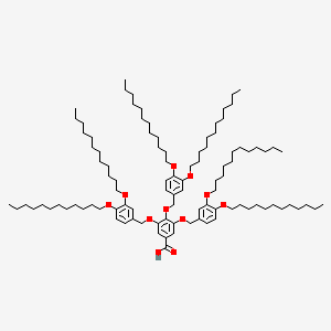 Chemical structure of 3,4,5-Tris[3,4-bis(dodecyloxy)benzyloxy]benzoic acid
