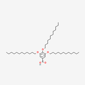 Chemical structure of 3,4,5-tridodecoxybenzoic acid