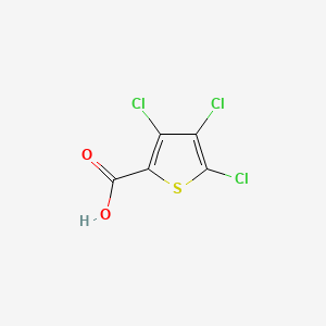 Chemical structure of 3,4,5-Trichlorothiophene-2-carboxylic acid