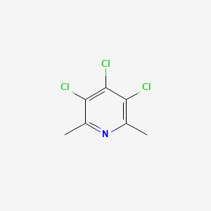 Chemical structure of 3,4,5-Trichloro-2,6-dimethylpyridine