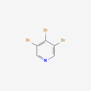 Chemical structure of 3,4,5-Tribromopyridine