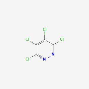 Chemical structure of Perchloropyridazine