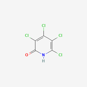 Chemical structure of 3,4,5,6-Tetrachloropyridin-2-ol