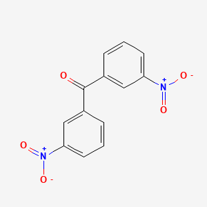 Chemical structure of 3,3'-Dinitrobenzophenone