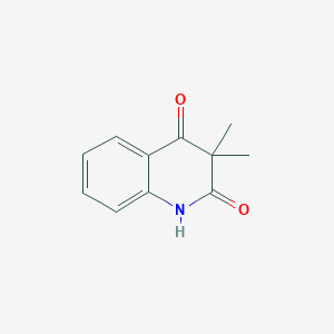Chemical structure of 3,3-Dimethylquinoline-2,4(1H,3H)-dione