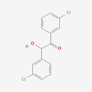 Chemical structure of 3,3'-Dichlorobenzoin
