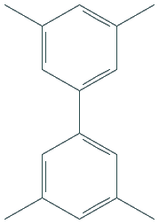 Chemical structure of 3,3',5,5'-Tetramethylbiphenyl