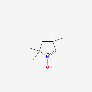 Chemical structure of 3,3,5,5-Tetramethyl-1-pyrroline N-Oxide