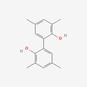 Chemical structure of 3,3',5,5'-Tetramethyl-1,1'-biphenyl-2,2'-diol
