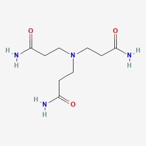 Chemical structure of Nitrilotripropionamide