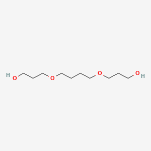 Chemical structure of 3,3-(Butane-1,4-diylbis(oxy))bis(propan-1-ol)