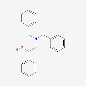 Chemical structure of 3-(Tritylamino)propan-1-ol