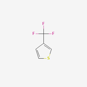 Chemical structure of 3-(Trifluoromethyl)thiophene