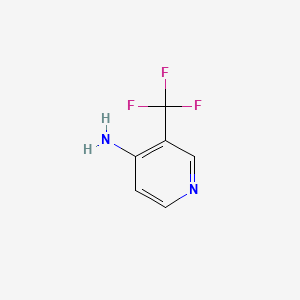 Chemical structure of 3-(Trifluoromethyl)pyridin-4-amine