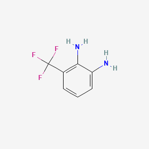 Chemical structure of 2,3-Diaminobenzotrifluoride