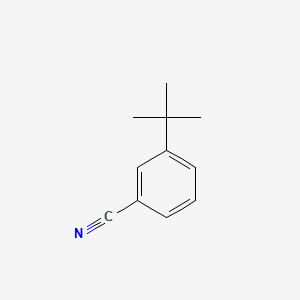 Chemical structure of 3-Tert-butylbenzonitrile