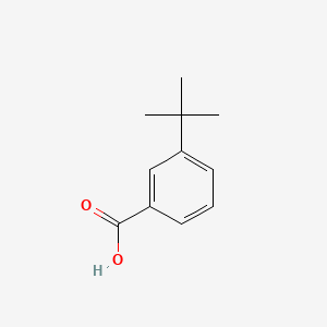 Chemical structure of m-tert-Butylbenzoic acid