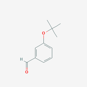 Chemical structure of 3-Tert-butoxybenzaldehyde