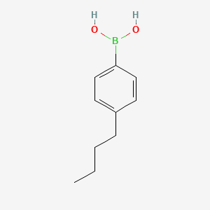 Chemical structure of 3-(SEC-BUTYL)PHENYLBORONIC ACID