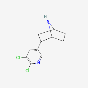 Chemical structure of 3-(Pyridin-2-yl)aniline dihydrochloride