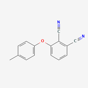 Chemical structure of 3-(p-Tolyloxy)phthalonitrile
