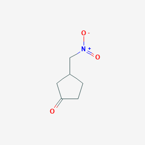 Chemical structure of 3-(Nitromethyl)cyclopentanone