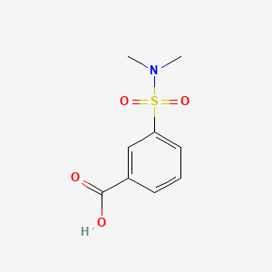 Chemical structure of 3-(N,N-Dimethylsulfamoyl)benzoic acid