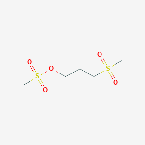 Chemical structure of 3-(Methylsulfonyl)propyl methanesulfonate