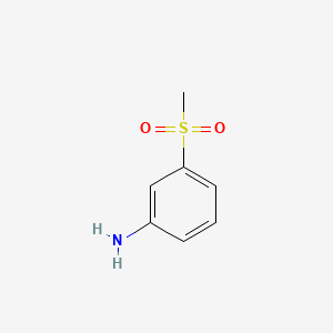 Chemical structure of 3-(Methylsulfonyl)aniline