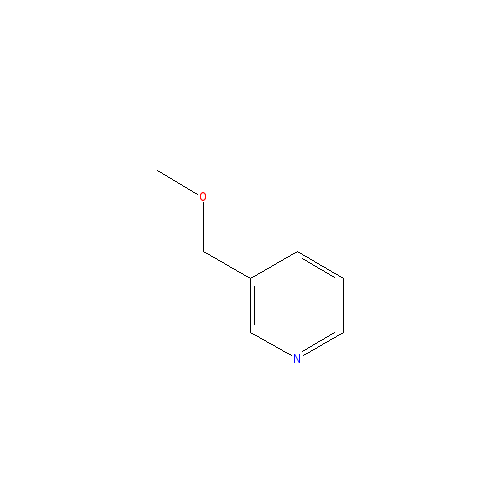 Chemical structure of 3-(Methoxymethyl)pyridine