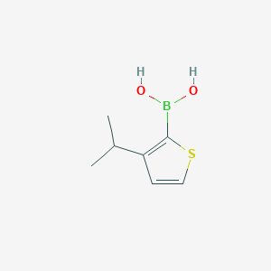 Chemical structure of 3-(iso-Propyl)thiophene-2-boronic acid