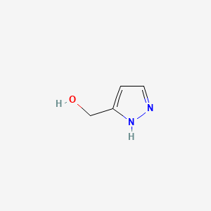 Chemical structure of 3-(Hydroxymethyl)pyrazole