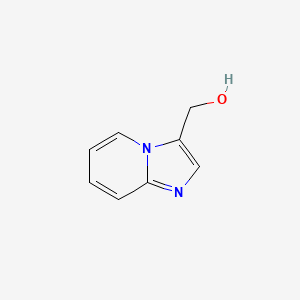 Chemical structure of (Imidazo[1,2-a]pyridin-3-yl)methanol