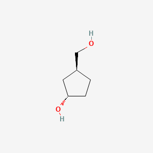 Chemical structure of 3-(Hydroxymethyl)cyclopentanol